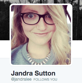 profile photo jandralee twitter
